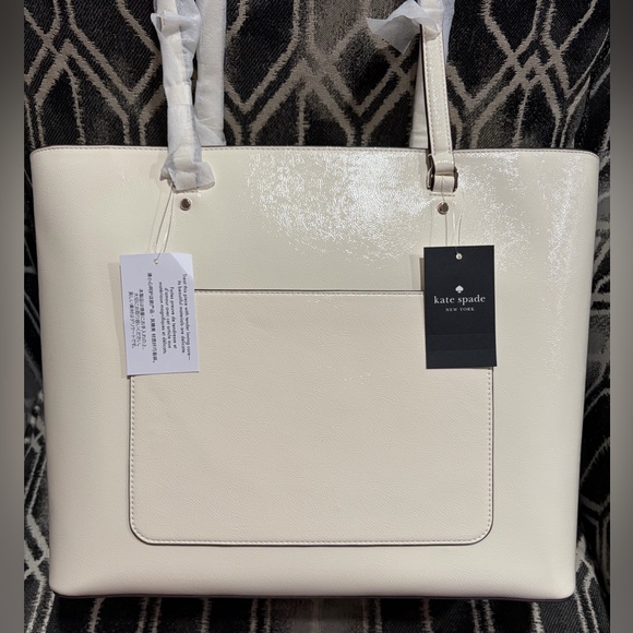 Kate Spade Cream Tote Bag - Picture 2 of 3